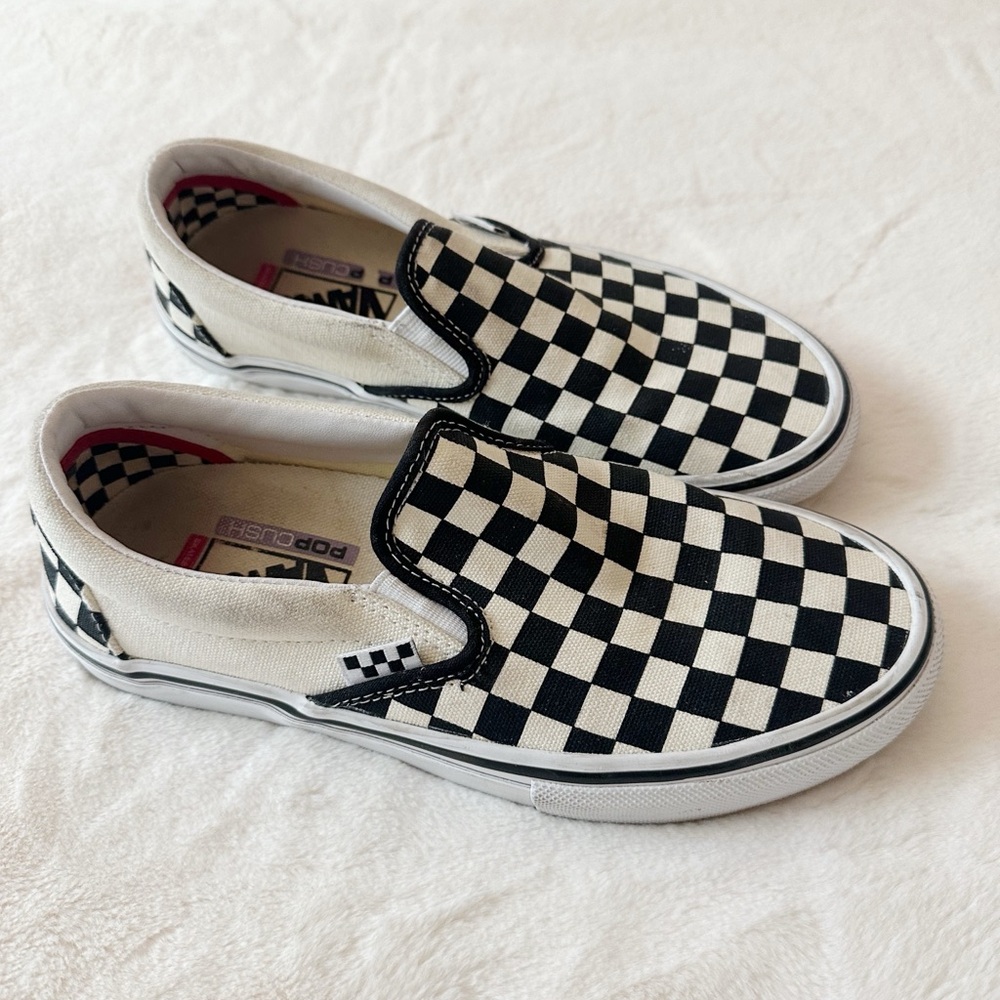 Vans ProCush Checkerboard Sneakers Unisex 6.5 Women’s 8